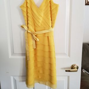 Arden B, Aspen Gold tiered chiffon dress